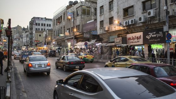 Amman, Jordan - April 05: Evening Street Scene on April 05, 2016 in Amman, Jordan. (Photo by Thomas Imo/Photothek via Getty Images)