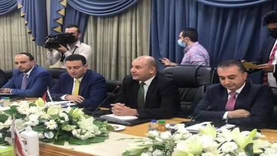 العودات يجري مباحثات مع رئيس مجلس النواب العراقي