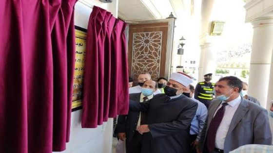 وزير الاوقاف: بناء المساجد من علامات الايمان