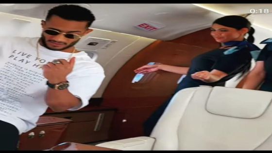 شاهدوا : محمد رمضان في مغامرة جديدة على متن طائرته الخاصة