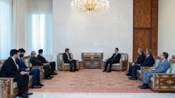 وزير الخارجية الإماراتي يلتقي بشار الأسد في دمشق ويمضي ليلته في عمّان