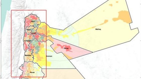 المياه: تحديث قاعدة بيانات جغرافية لأولويات الصرف الصحي في الأردن