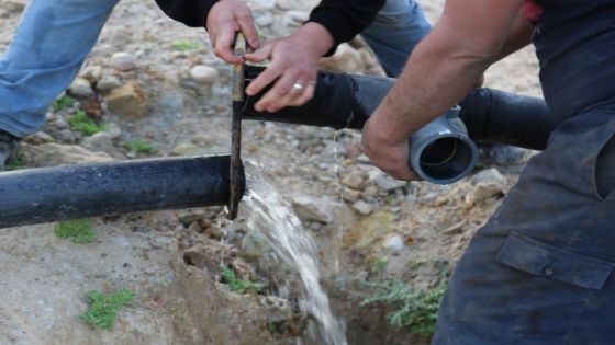 ضبط اعتداء على خطوط مياه في بيادر وادي السير وأبو نصير