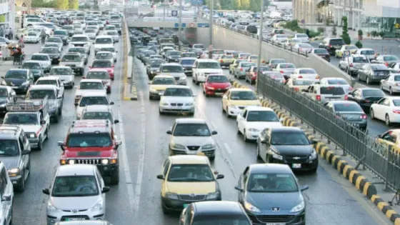 الأمن العام: أكثر من 1.7 مليون مركبة في العاصمة تضغط على شبكة الطرق