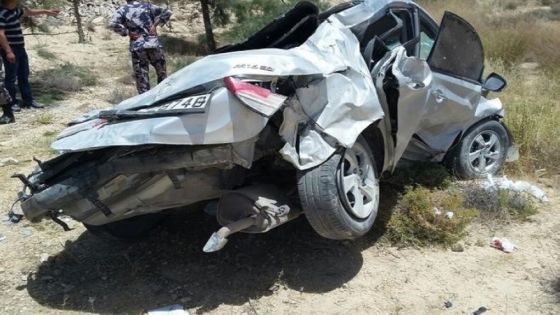 وفاة اثر حادث تدهور على الطريق الصحراوي