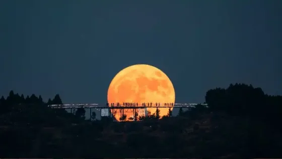 الأرض على موعد مع أكبر قمر في العام مساء الأربعاء