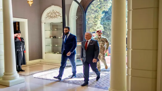 الملك والرئيس السوري يبحثان هاتفيا الأوضاع الإقليمية الخطيرة