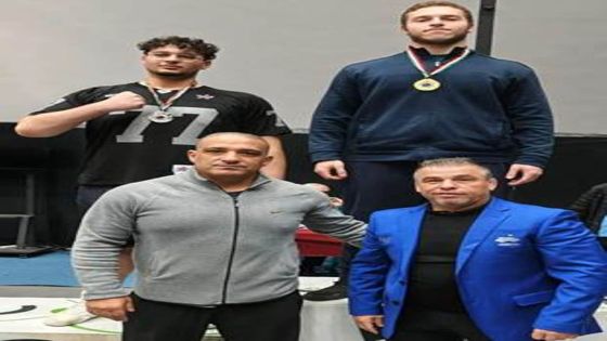 طالب عمان الاهلية أصيل نوفل يفوز بالميدالية الفضية ببطولة المملكة للمصارعة الحرة