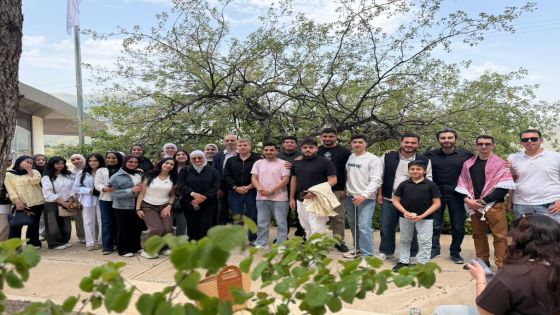 التكنولوجيا الزراعية في عمّان الأهلية تُنظّم زيارة علمية للحديقة النباتية الملكية