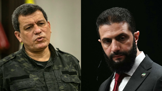 قائد تنظيم قسد يلتقي مع الرئيس السوري والمبعوث الأميركي في دمشق