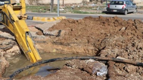 بلدية إربد تقرر وقف تعاملها مع مياه اليرموك بسبب الحفريات