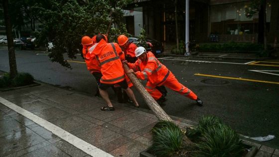 شاهدوا : الإعصار إن-فا يقتلع الأشجار ويغرق مدنا وبلدات في الصين
