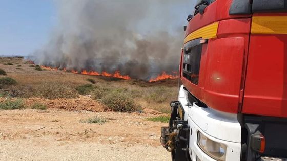 حريق كبير في أحراش قرب منطقة ناعور