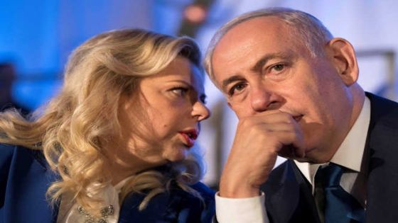 Israeli Prime Minister Benjamin Netanyahu and his wife Sarah Netanyahu attend an event marking the 50th anniversary of Israel's capture of East Jerusalem during the 1967 Six-Day War, opposite the Old City wall and near the Tower of David in Jerusalem May 21, 2017. REUTERS/Abir Sultan/Pool