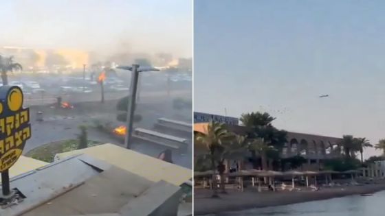 إصابة 22 إسرائيليا في إيلات بانفجار مسيرة أطلقت من اليمن