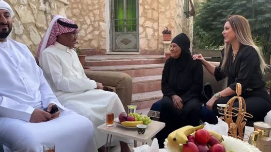 خالد عبد الرحمن يحقق أمنية الحاجة أم إبراهيم في الأردن