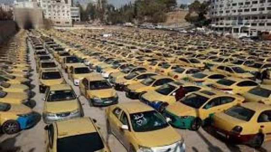 1500من اصحاب سيارات التكسي ينفذون اعتصامهم غدا الاثنين