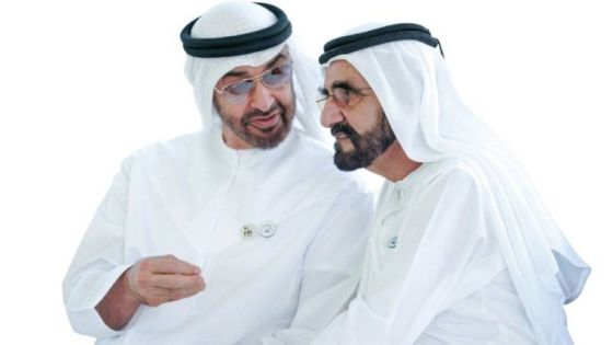 محمد بن راشد يبايع محمد بن زايد رئيسا للإمارات