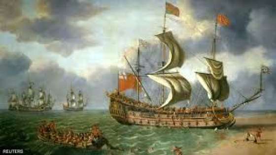 الكشف عن حطام سفينة ملكية بريطانية غرقت قبل 340 عاما