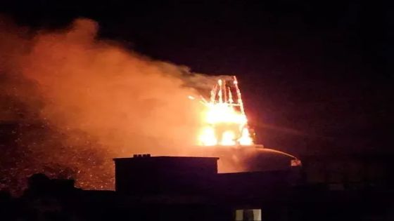 في أول أيام 2026.. حريق يُدمر كنيسة عمرها 150 عامًا بـ أمستردام