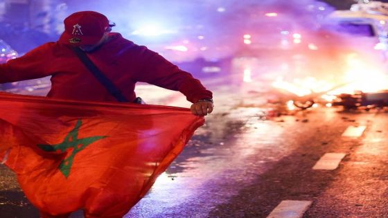 أعمال شغب في بروكسل عقب خسارة بلجيكا من المغرب