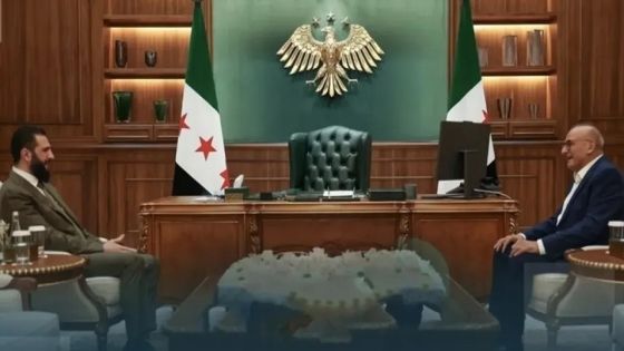 ماذا قال جمال سليمان بعد لقائه الرئيس أحمد الشرع؟