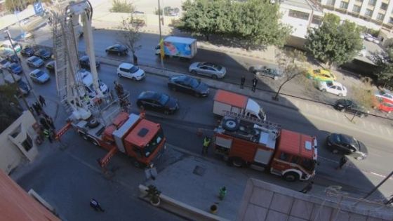 6 إصابات بحريق محل حلويات في عمّان