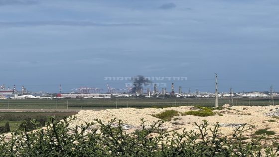 إصابة مصفاة تكرير البترول في حيفا بقصف متزامن من إيران ولبنان نحو شمال إسرائيل