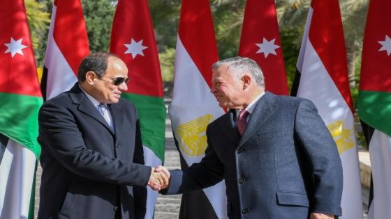 الملك يوجه دعوة للرئيس المصري لزيارة الأردن