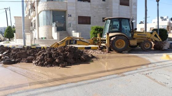 بلدية اربد تهدد بمقاضاة مياه اليرموك لقيامها بحفر شوارعها