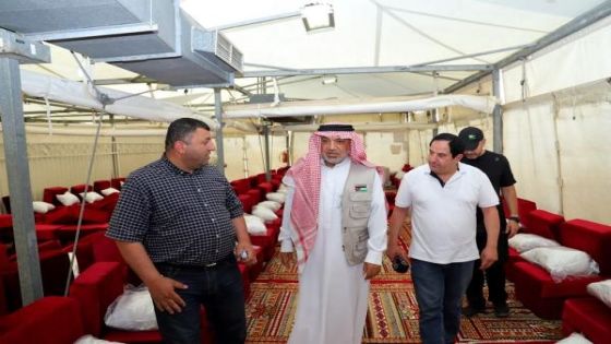 الخلايلة يتفقد مخيمات الحجاج الأردنيين بالمشاعر المقدسة