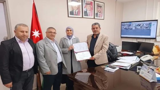 مستشفى الأمير حمزة يحتفي بفوز إحدى كوادره بجائزة دولية مرموقة في مجال الأشعة