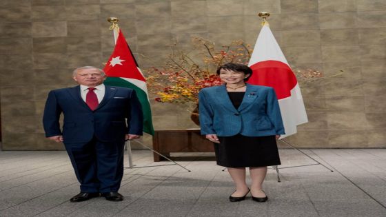 الملك يؤكد أهمية تكثيف العمل على توسيع التعاون بين الأردن واليابان