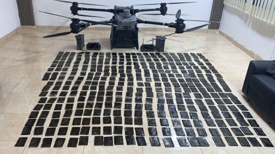 المنطقة العسكرية الجنوبية تحبط محاولة تهريب مخدرات بواسطة طائرة مسيرة