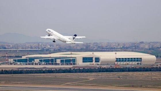 مطار الخميني في طهران يلغي جميع الرحلات الجوية