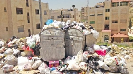 البيئة: 10 آلاف طن مخلفات الأردنيين من النفايات يوميا