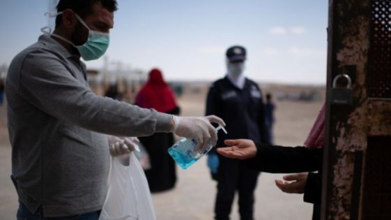 509 إصابات بين اللاجئين السوريين في مخيمي الزعتري والأزرق