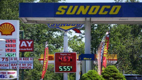 ارتفاع اسعار البنزين في امريكيا إلى أعلى مستوى له على الإطلاق