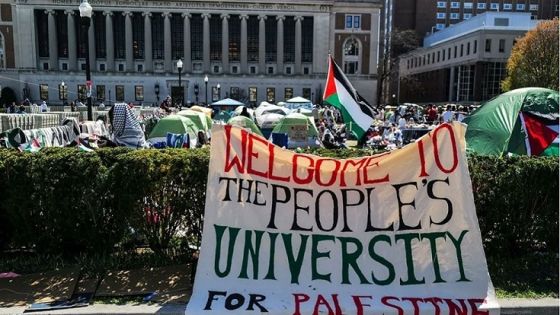 بايدن يهاجم طلاب الجامعات الأمريكية : لا مكان لمعاداة السامية