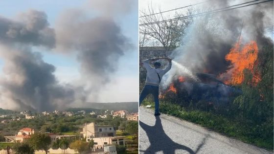 مقتل مدنيَين بغارة إسرائيلية في لبنان وحزب الله يقصف الجليل ومزارع شبعا