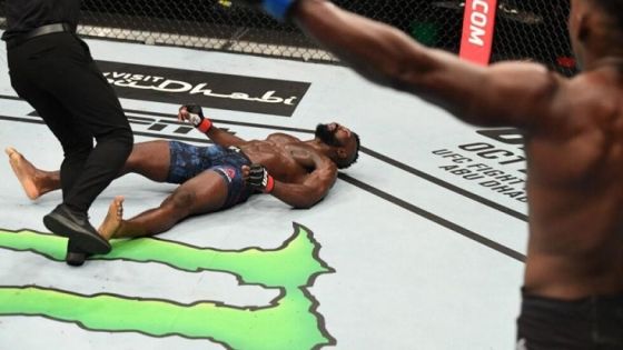 شاهدوا : ضربة قاضية لا تصدق في نزالات “UFC” بالإمارات