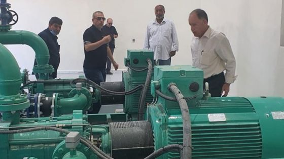 النجار يتفقد واقع التزويد المائي في محافظتي اربد و جرش