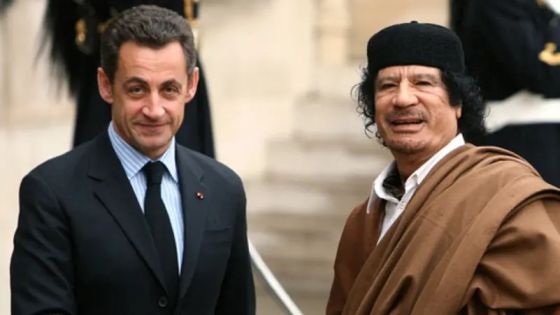 لعنة القذافي تصيب ساركوزي بعد مطاردة لعقد من الزمان