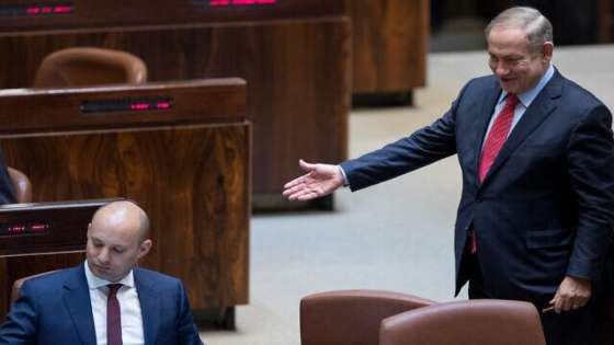 نتنياهو يهاجم بينيت لموافقته على تزويد الأردن بالمياه