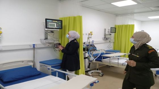 المستشفى الميداني العسكري الثاني يباشر عمله في إربد