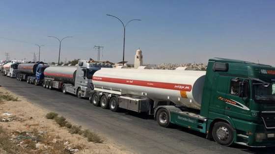 وصول أول شحنة من النفط العراقي إلى الأردن