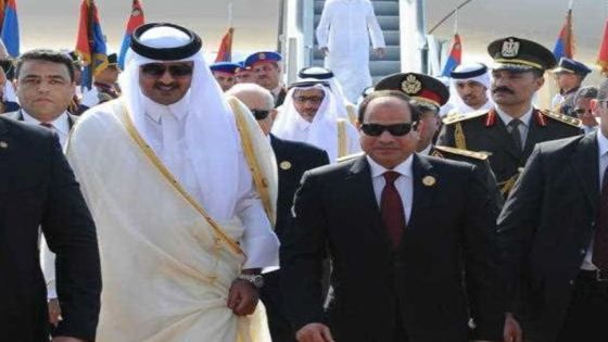 استئناف العلاقات الدبلوماسية المصرية القطرية