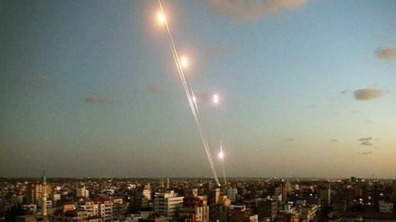 هل تسبب البرق في إطلاق الصواريخ من قطاع غزة