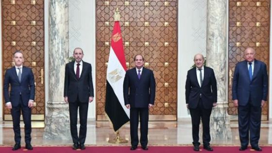 الصفدي ينقل تحيات الملك للرئيس المصري