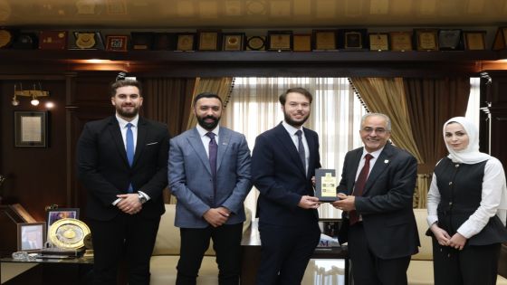 عمّان الأهلية تستقبل وفدًا من السفارة الهنغارية